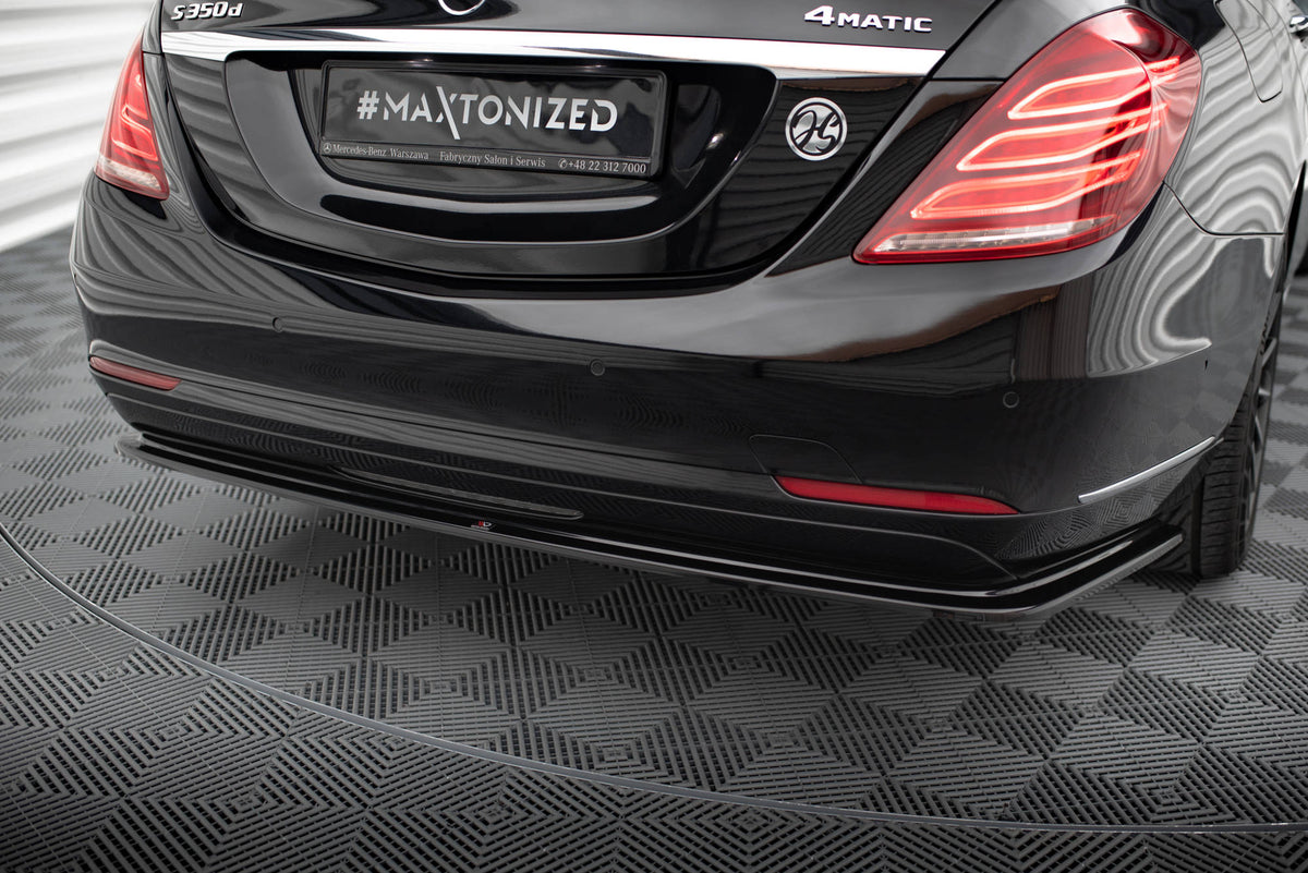 Maxton Design Splitter Post. V.2 - Mercedes S Klasa Standard
