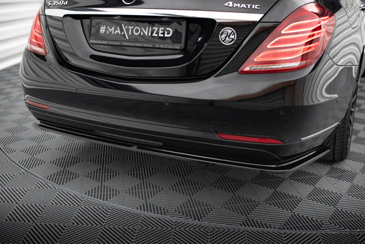 Maxton Design Splitter Post. V.2 - Mercedes S Klasa Standard