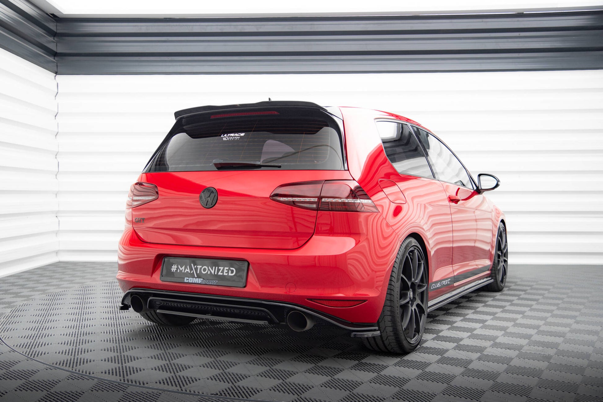 Maxton Design Splitter Post. - Volkswagen Golf GTI Mk7