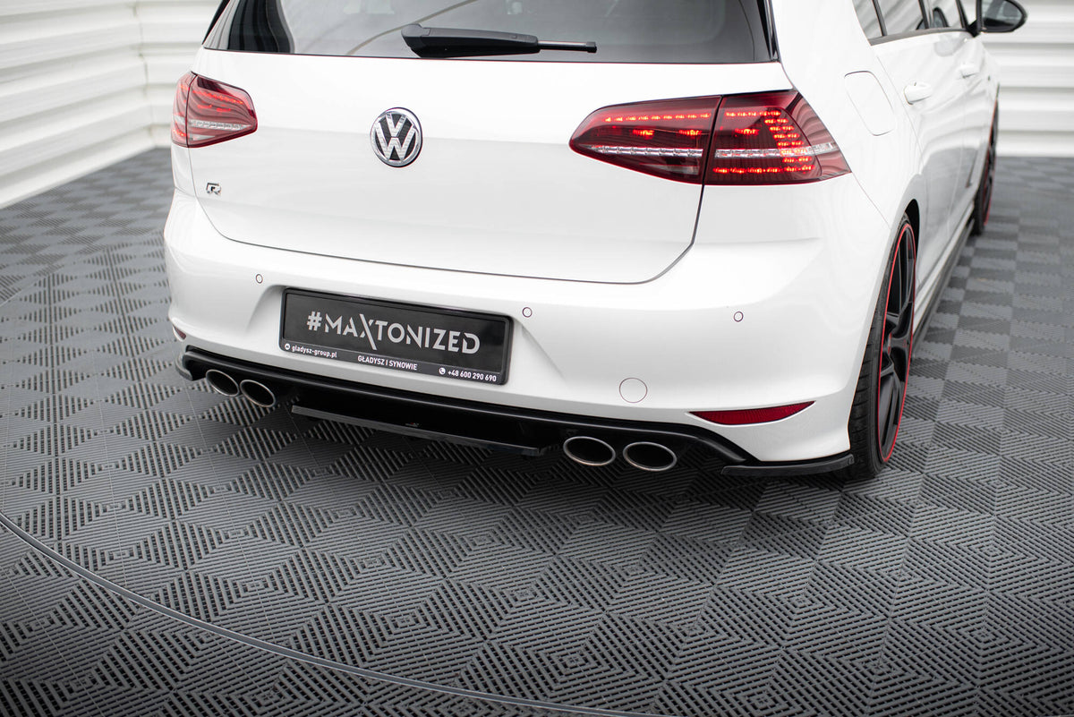 Maxton Design Splitter Post. - Volkswagen Golf R Mk7
