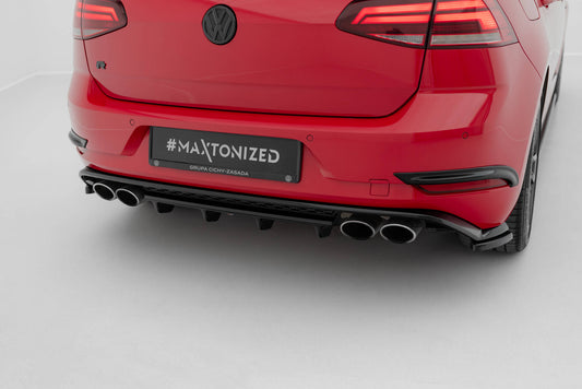 Maxton Design Splitter Post. - Volkswagen Golf R Mk7 Facelift