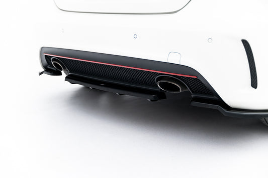 Maxton Design Splitter Post. - Mercedes A Klasa AMG-Line
