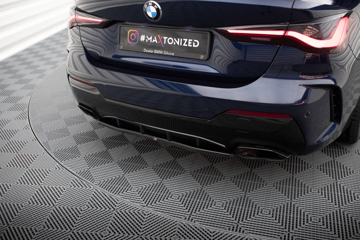 Maxton Design Splitter Post. - BMW Serie 4 M-Pack