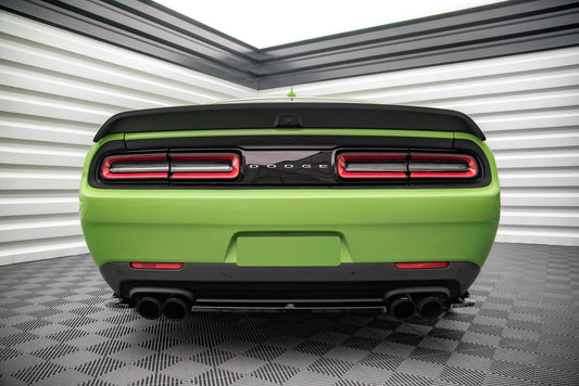 Maxton Design Splitter Post. - Dodge Challenger MK3 Hellcat