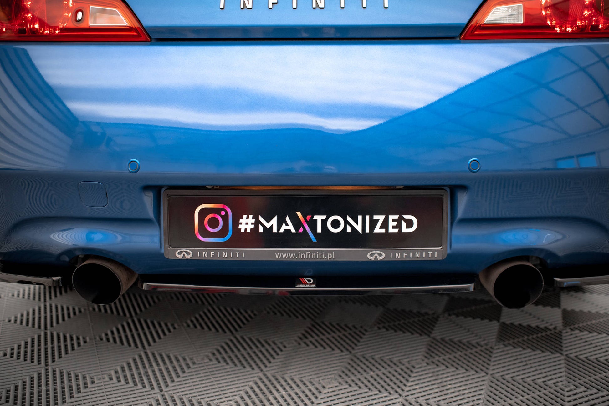 Maxton Design Splitter Post. - Infiniti G37 - img 2