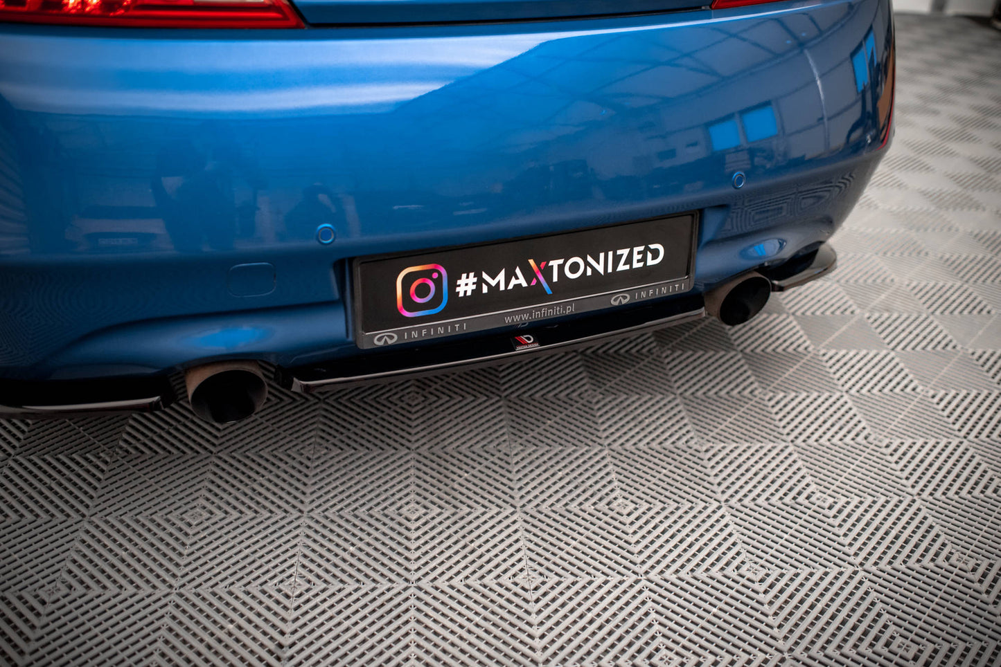 Maxton Design Splitter Post. - Infiniti G37 - img 3