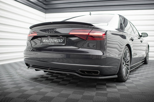 Maxton Design Splitter Post. - Audi A8 D4 FL