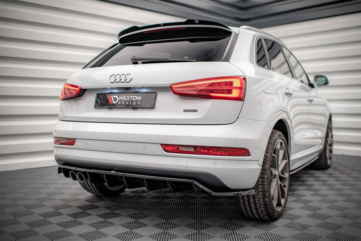 Maxton Design Splitter Post. - Audi Q3 8U Facelift