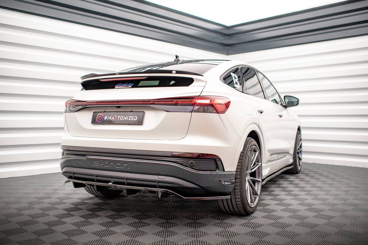 Maxton Design Splitter Post. - Audi Q4 e-tron Sportback