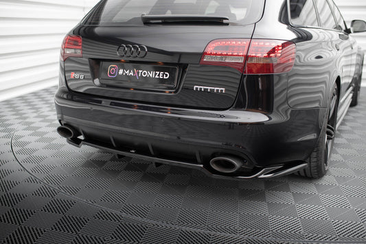 Maxton Design Splitter Post. - Audi A6 C6
