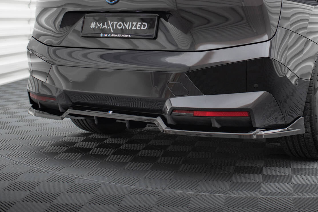 Maxton Design Splitter Post. - BMW iX I20