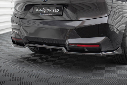 Maxton Design Splitter Post. - BMW iX I20