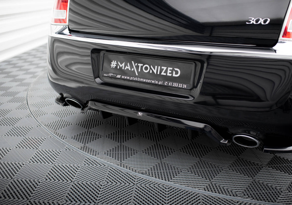 Maxton Design Splitter Post. - Chrysler 300 Mk2