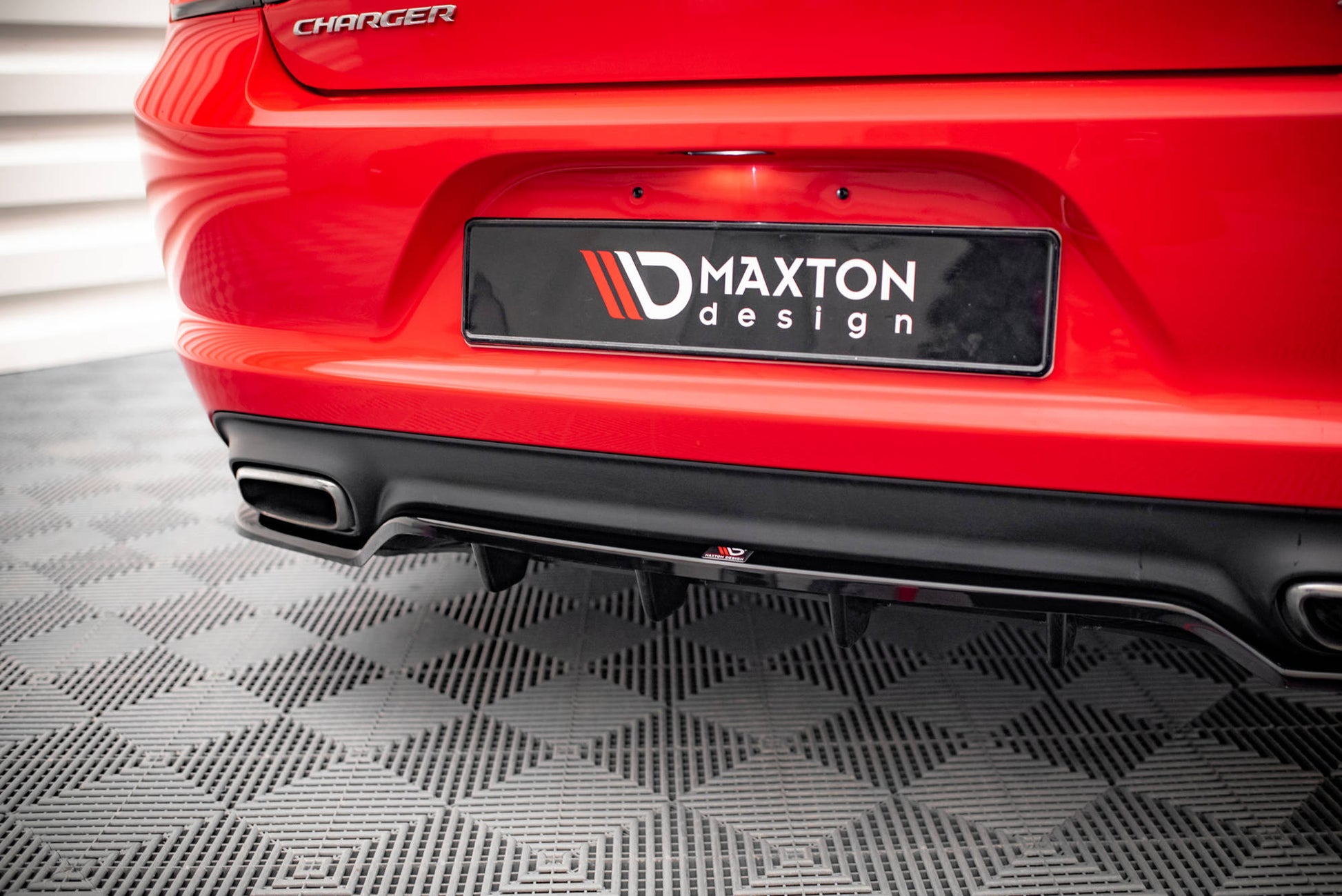 Maxton Design Splitter Post. - Dodge Charger RT - img 2