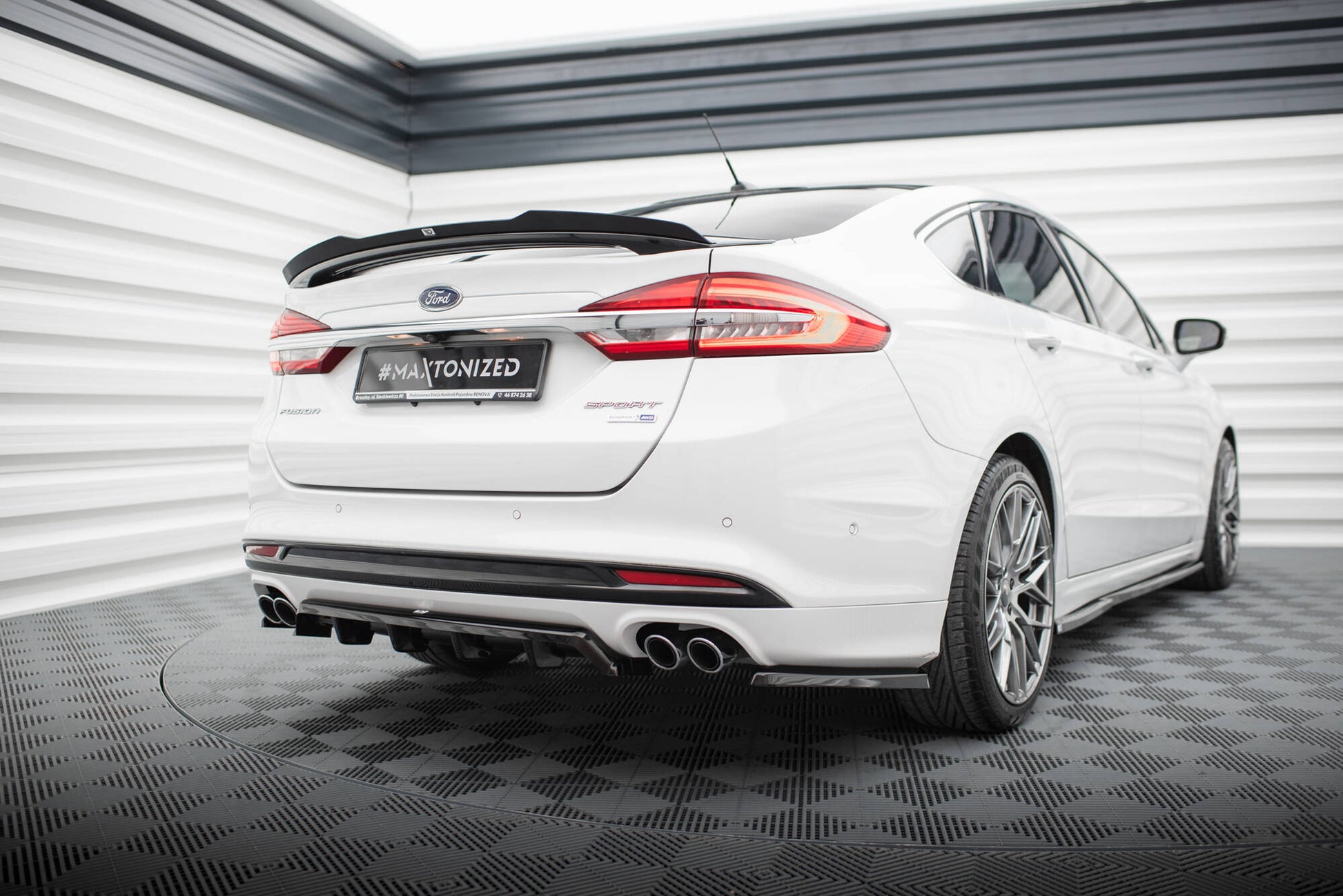 Maxton Design Splitter Post. - Ford Mondeo Mk5