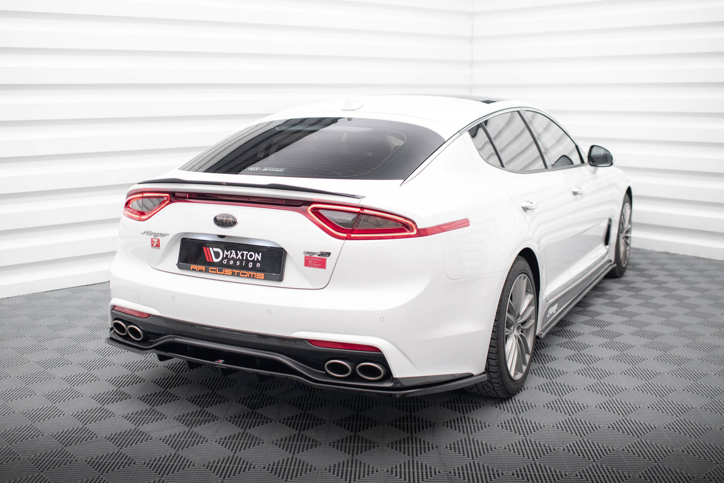 Maxton Design Splitter Post. - Kia Stinger GT - img 2