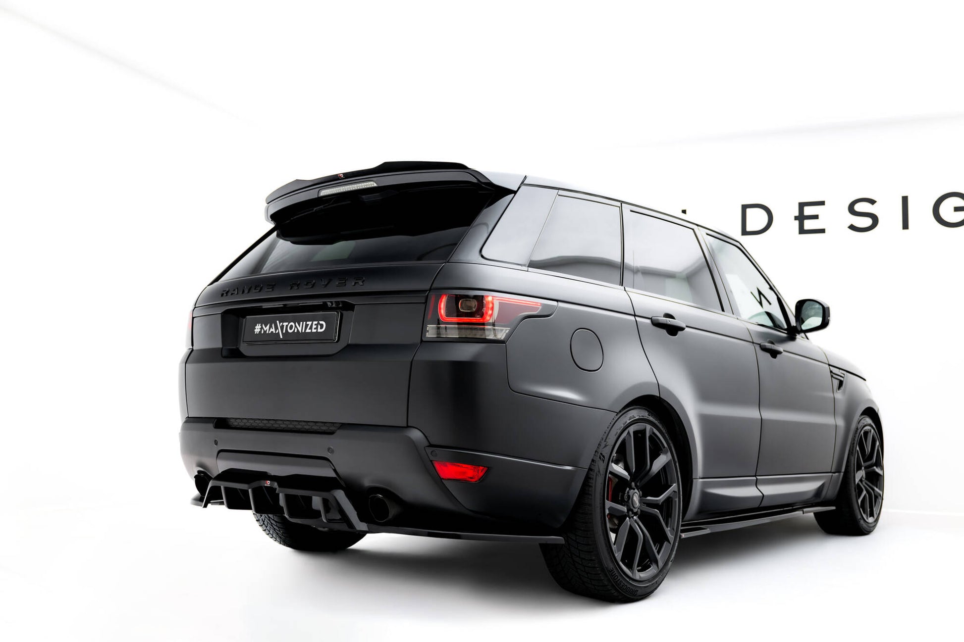 Maxton Design Splitter Post. - Land Rover Range Rover Sport Standard