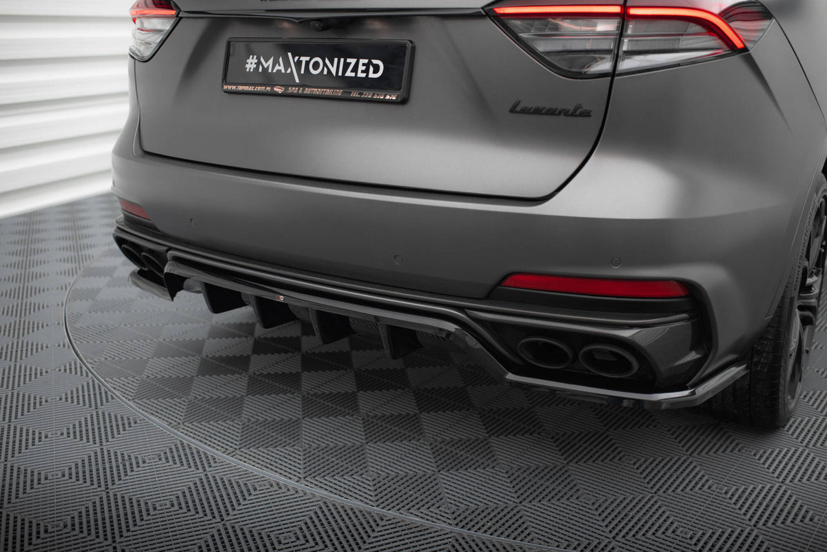Maxton Design Splitter Post. - Maserati Levante Trofeo