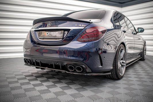 Maxton Design Splitter Post. - Mercedes C Klasa Sedan