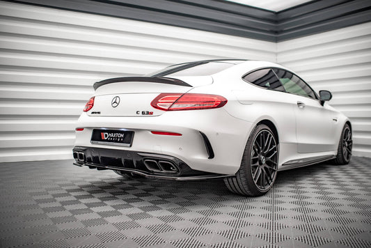 Maxton Design Splitter Post. - Mercedes C Klasa Coupe