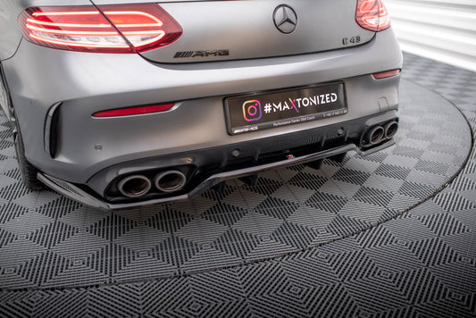 Maxton Design Splitter Post. - Mercedes C Klasa Coupe