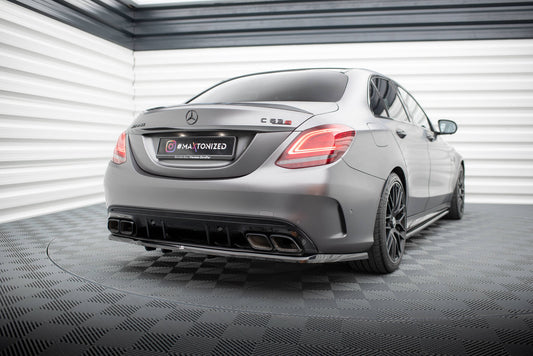 Maxton Design Splitter Post. - Mercedes C Klasa Coupe