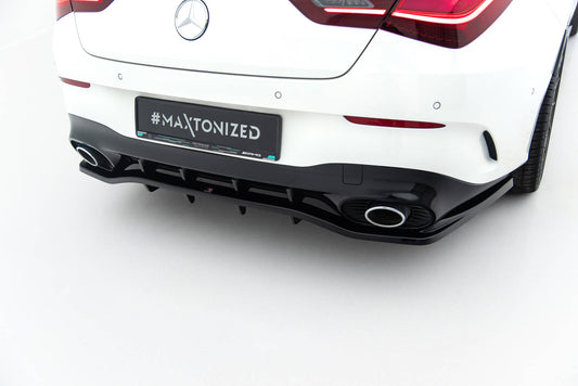 Maxton Design Splitter Post. - Mercedes CLA C118 Facelift