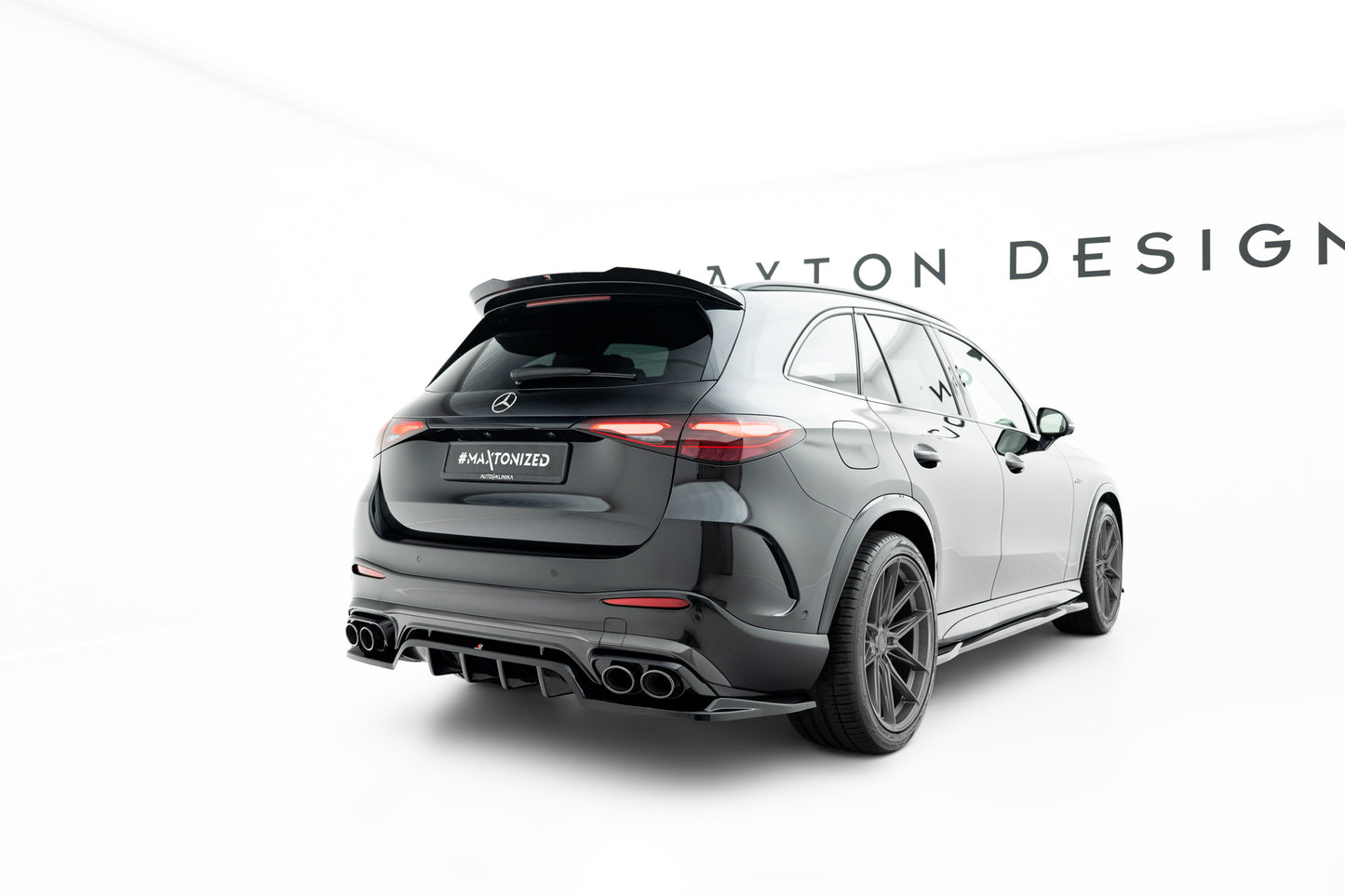 Maxton Design Splitter Post. - Mercedes GLC 43 AMG