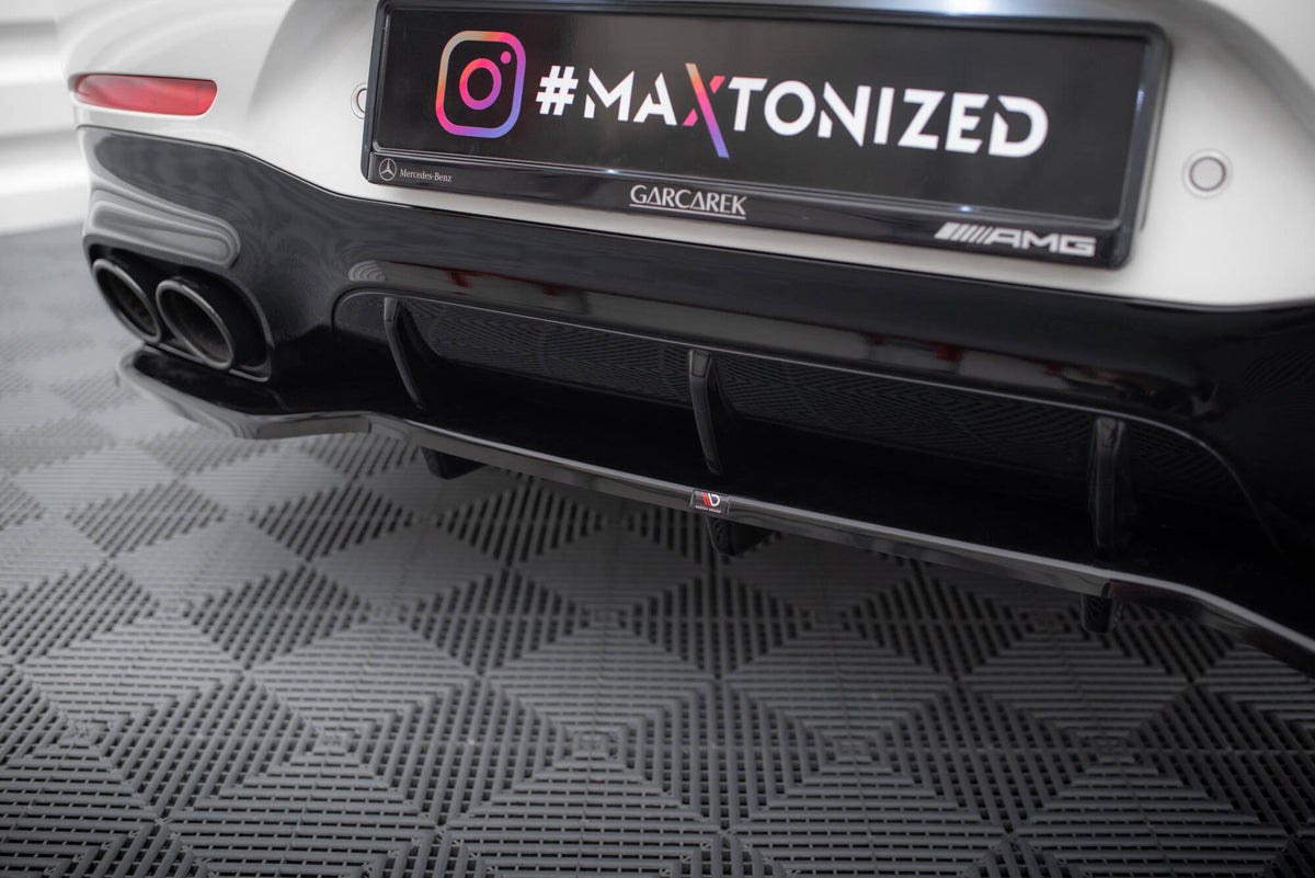 Maxton Design Splitter Post. V8 - Mercedes AMG GT 4 -Door Coupe V8 Styling Package - img 4
