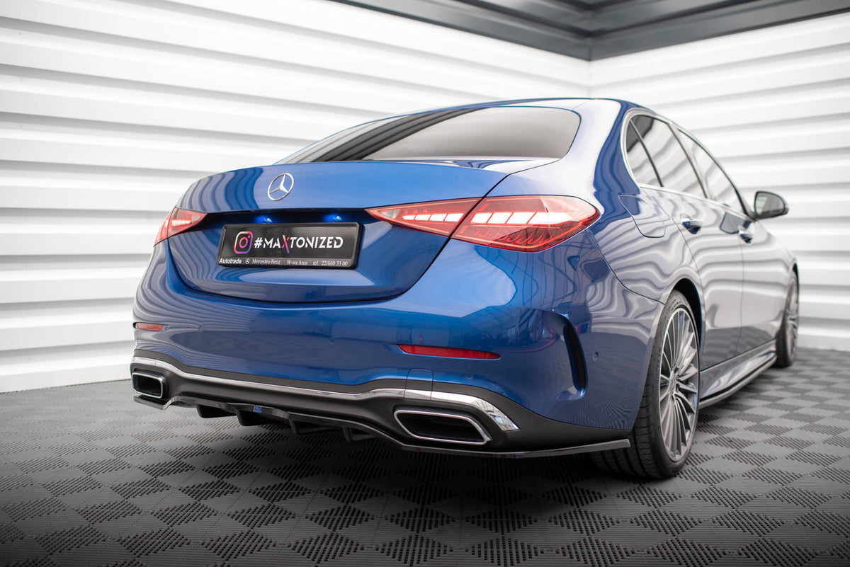Maxton Design Splitter Post. - Mercedes C Klasa AMG-Line - img 4