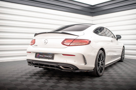 Maxton Design Splitter Post. - Mercedes C Klasa Coupe