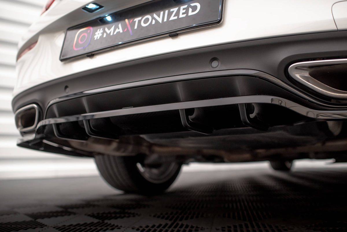 Maxton Design Splitter Post. - Mercedes C Klasa Coupe - img 2
