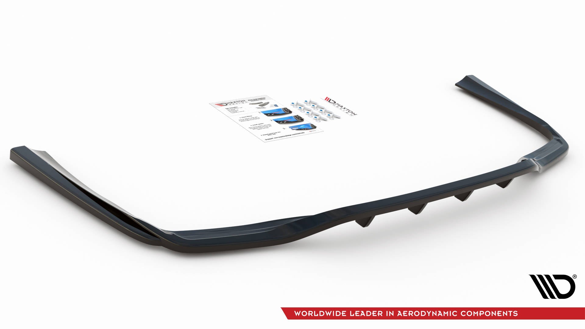 Maxton Design Splitter Post. - Mercedes C Klasa Standard - img 3