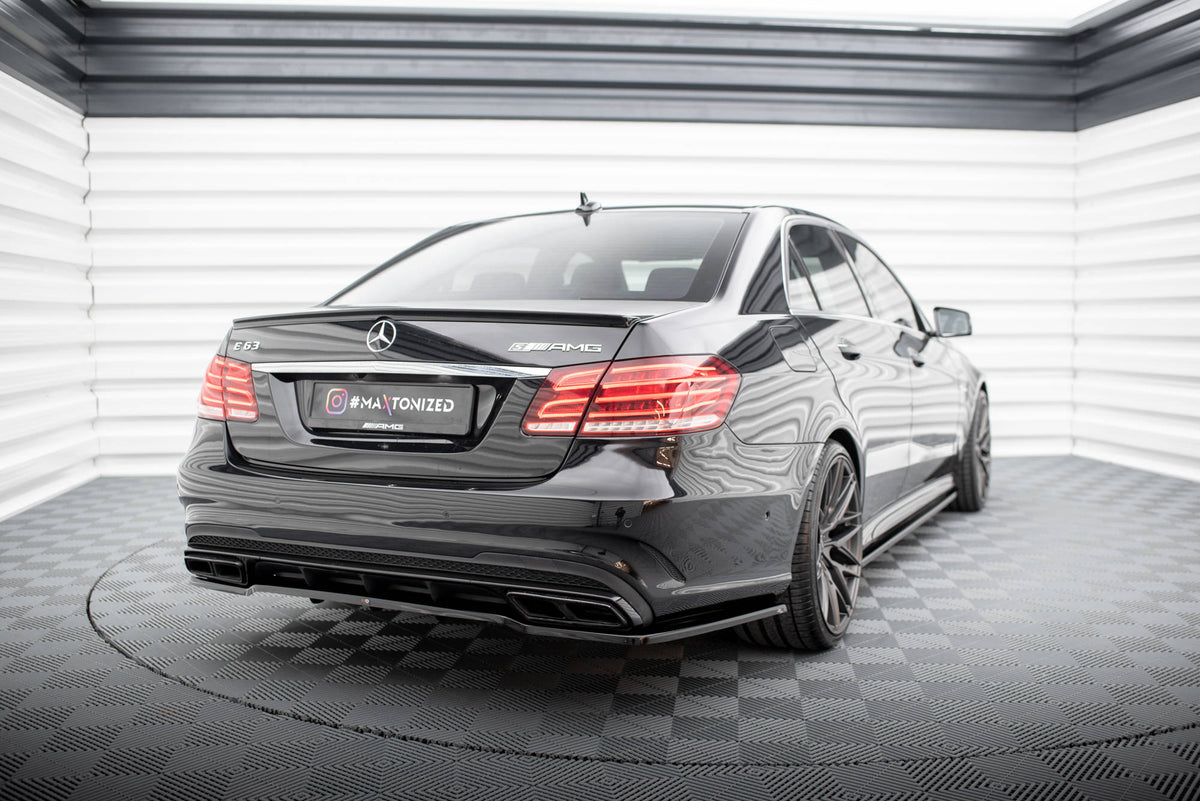 Maxton Design Splitter Post. - Mercedes E Klasa Sedan - img 2