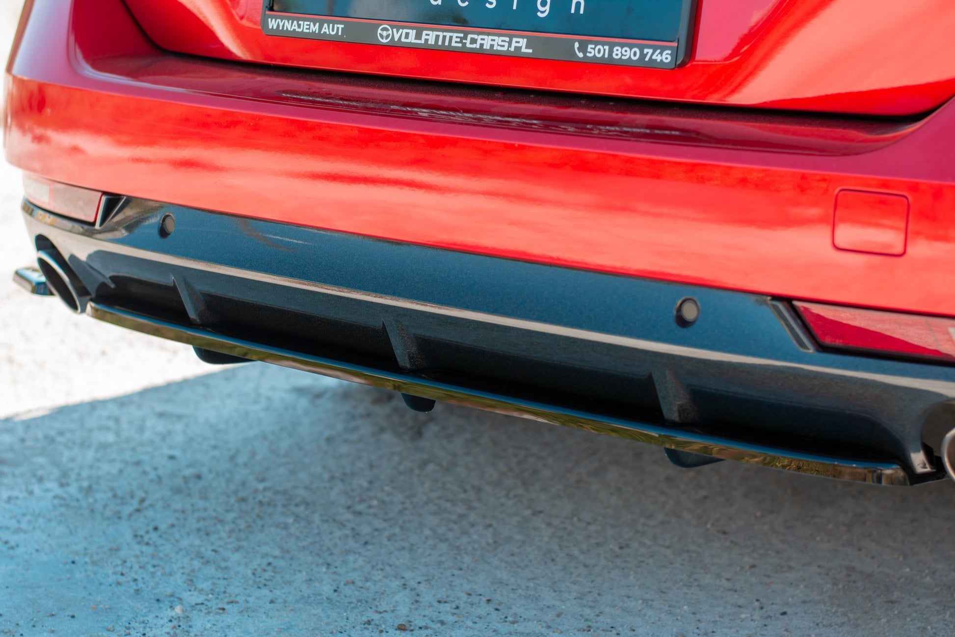 Maxton Design Splitter Post. - Peugeot 508 - img 3