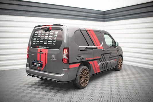 Maxton Design Splitter Post. - Peugeot Partner Mk3