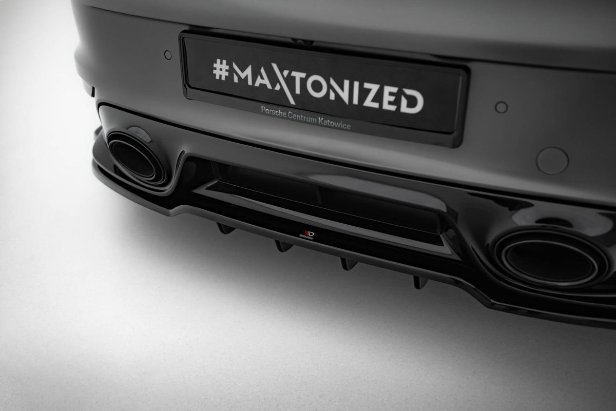 Maxton Design Splitter Post. - Porsche 911 Turbo S Sport Package - img 3