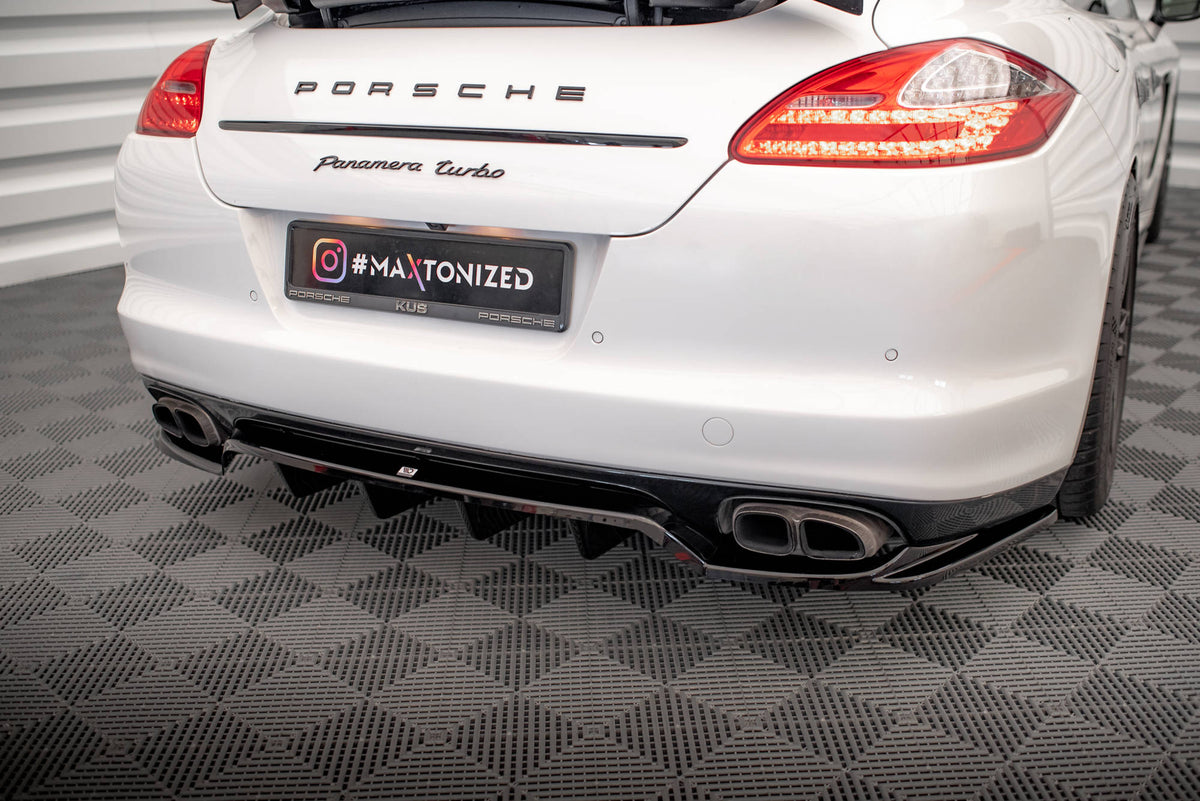 Maxton Design Splitter Post. - Porsche Panamera 970 Turbo