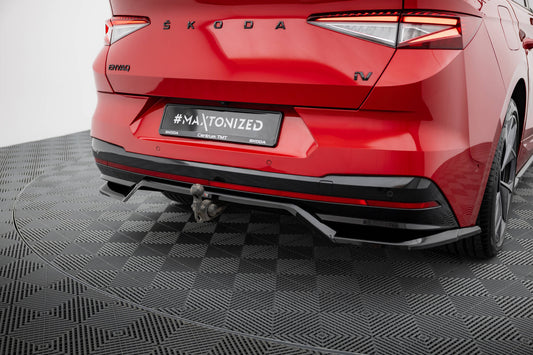 Maxton Design Splitter Post. - Skoda Enyaq iV Mk1