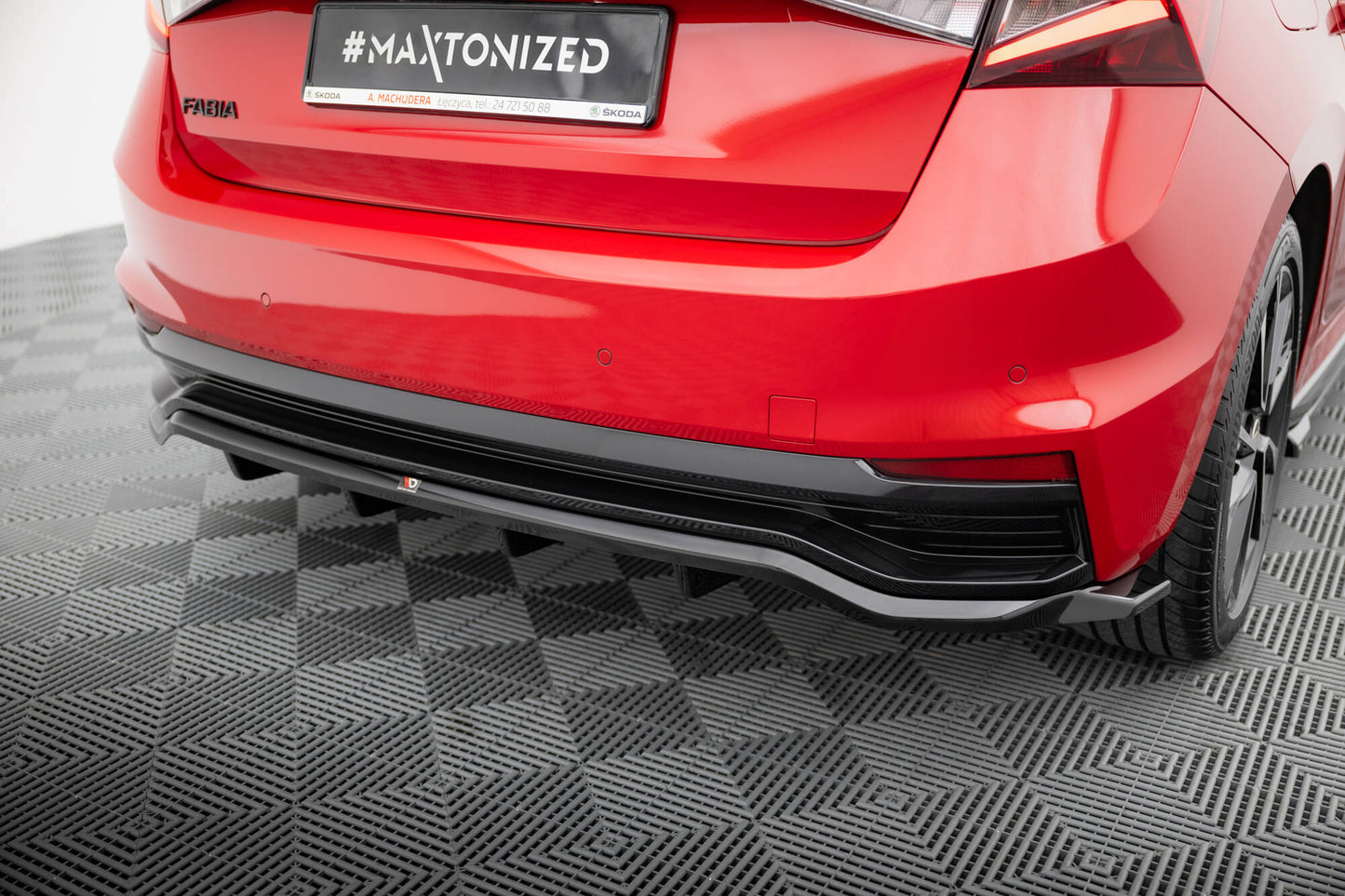 Maxton Design Splitter Post. - Skoda Fabia Mk4 - img 2