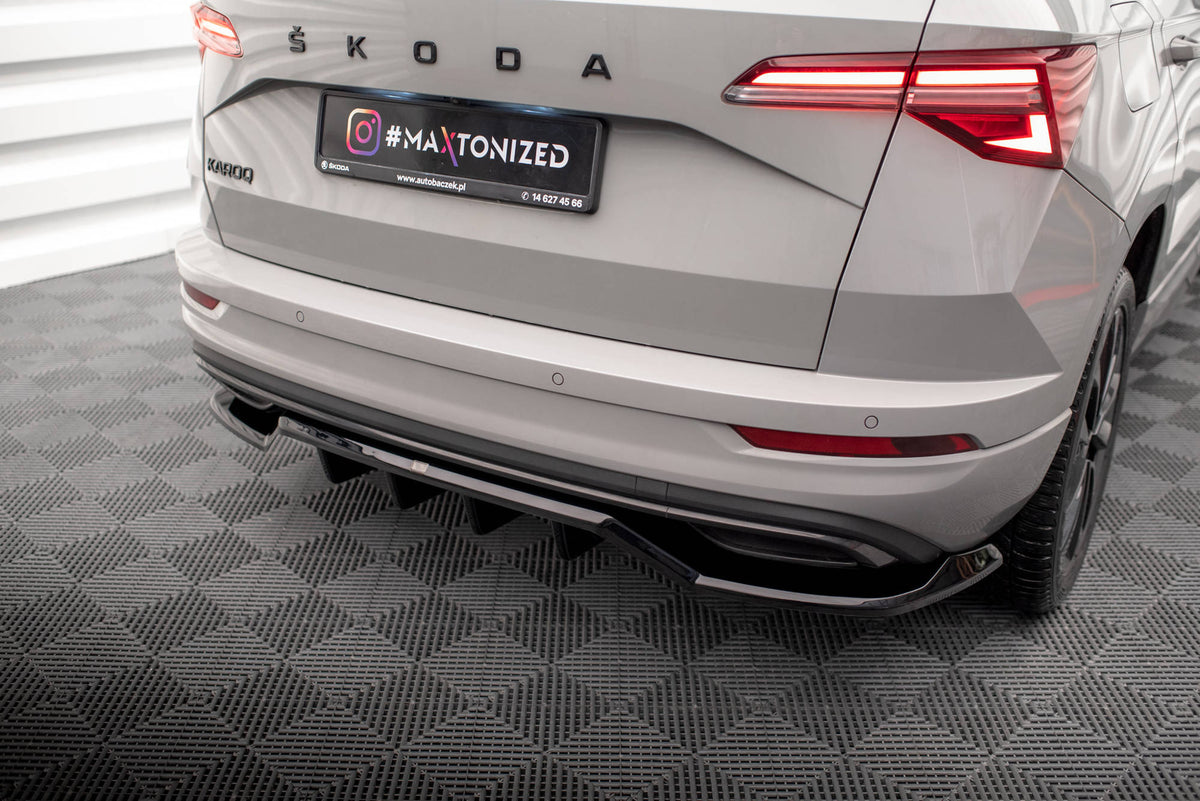 Maxton Design Splitter Post. - Skoda Karoq Sportline - img 2