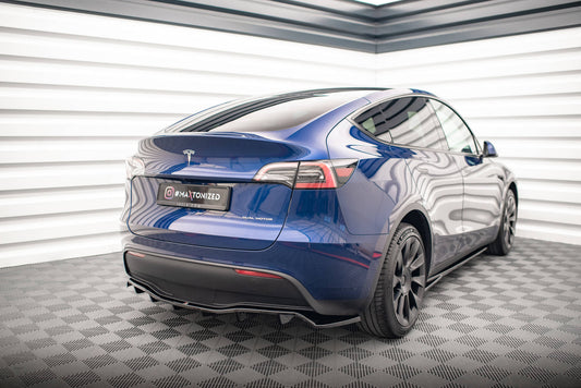 Maxton Design Splitter Post. - Tesla Model Y