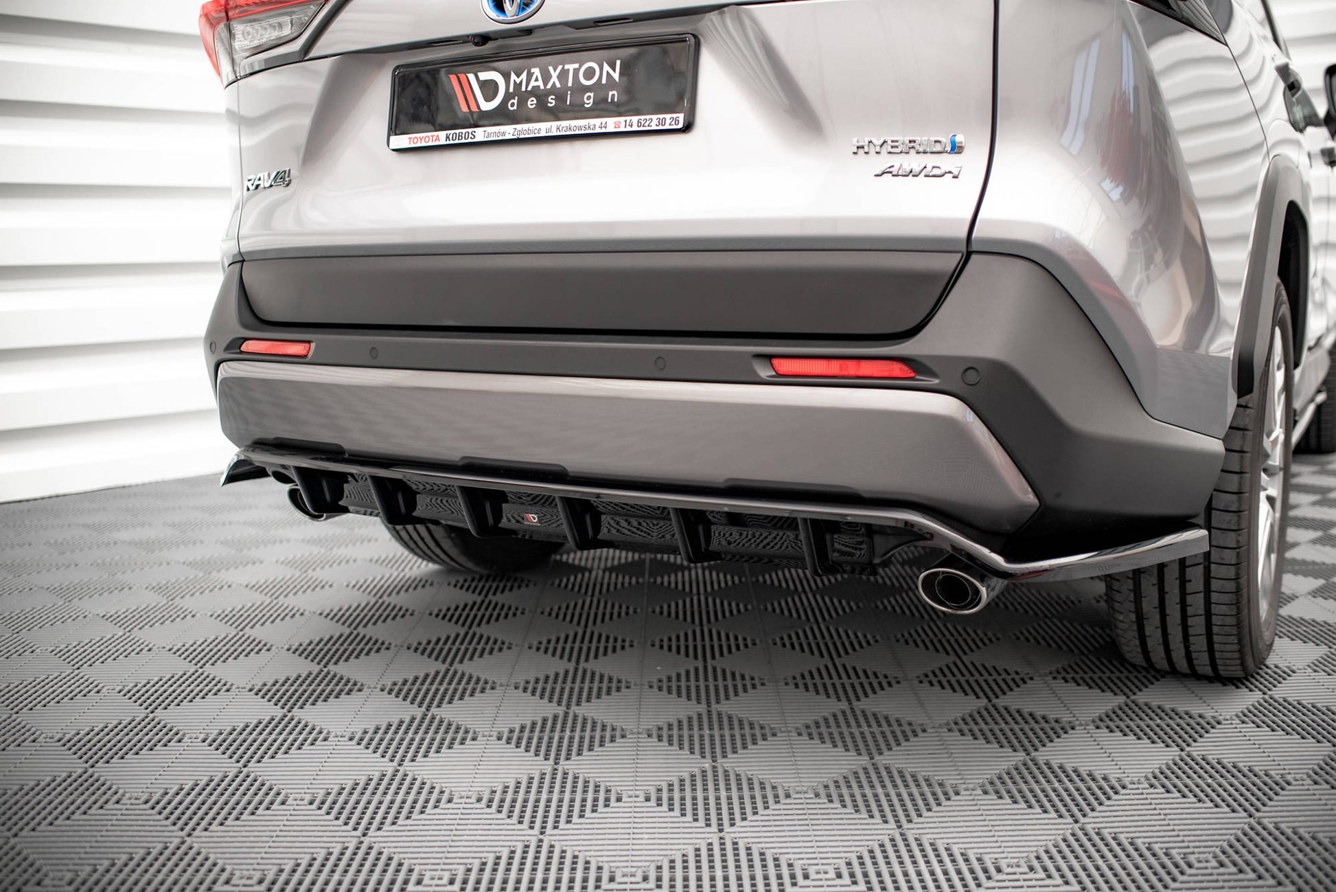 Maxton Design Splitter Post. - Toyota RAV4 Mk5