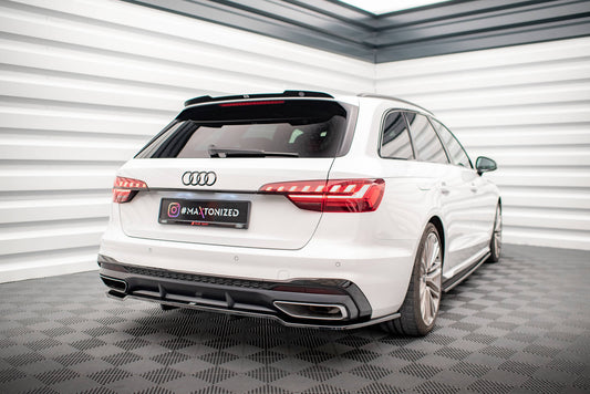 Maxton Design Splitter Post. V.1 - Audi A4 B9 Facelift