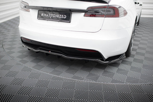 Maxton Design Splitter Post. V.1 - Tesla Model S