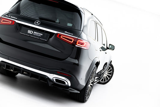 Maxton Design Splitter Post. V.2 - Mercedes GLS AMG- Line