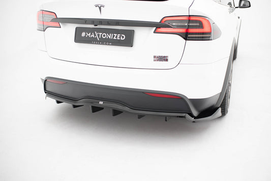 Maxton Design Splitter Post. V.2 - Tesla Model X