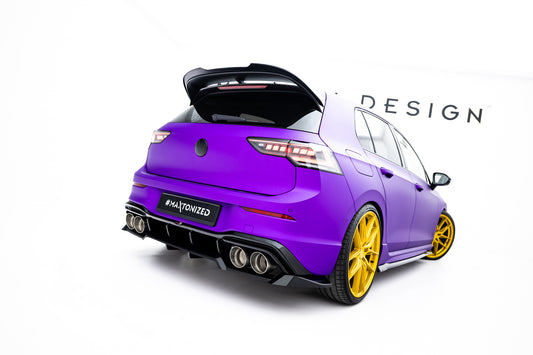 Maxton Design Splitter Post. V.2 - Volkswagen Golf R Mk8