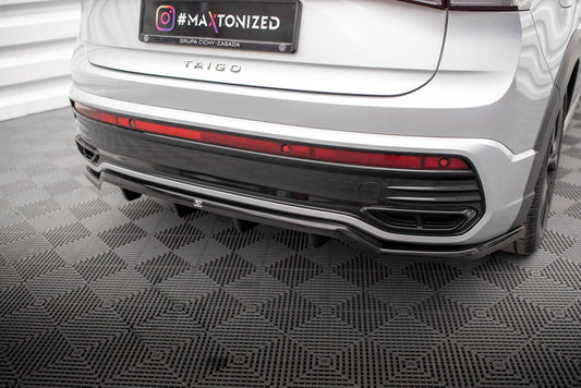 Maxton Design Splitter Post. - Volkswagen Taigo R-Line