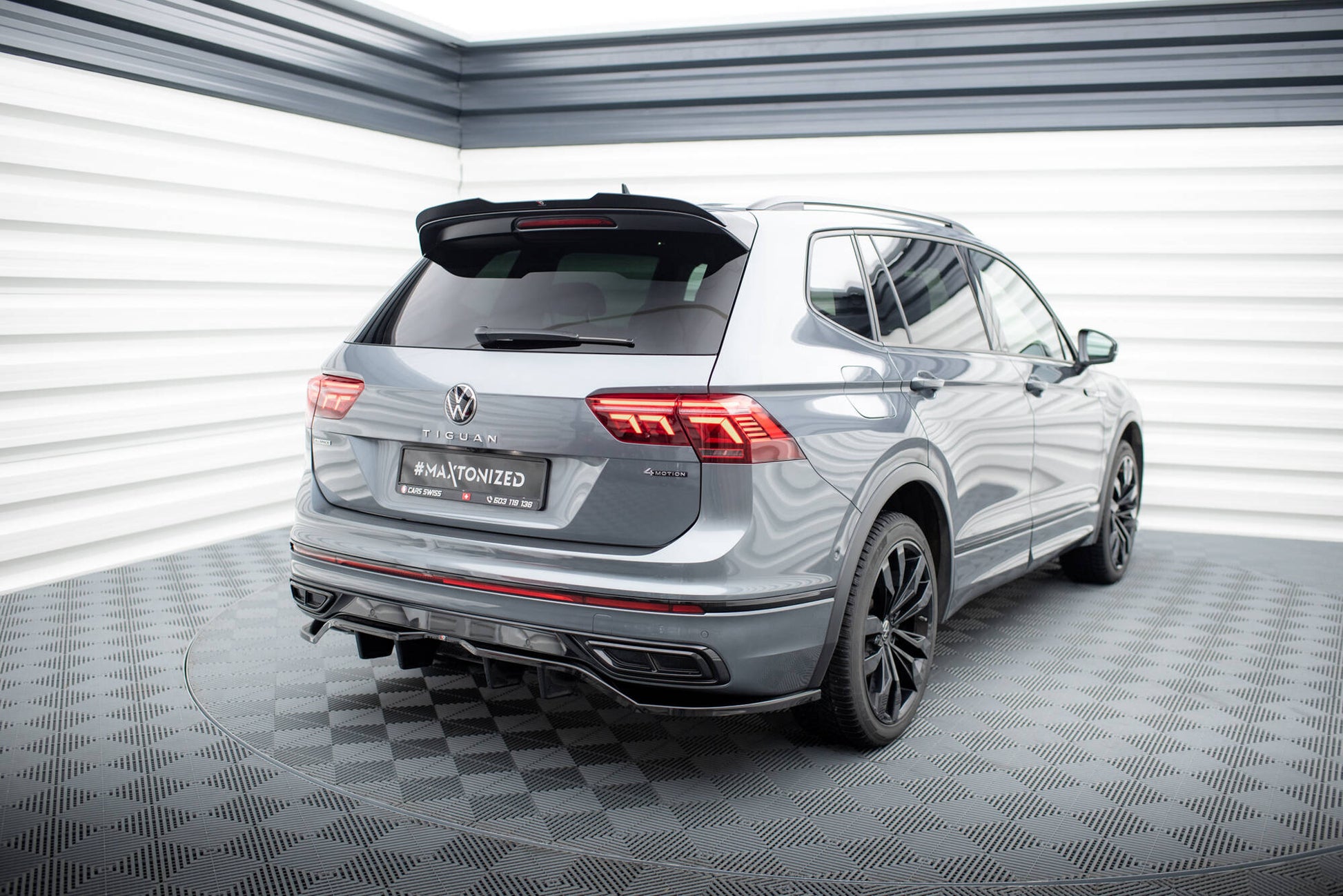 Maxton Design Splitter Post. - Volkswagen Tiguan Mk2 Facelift - img 2